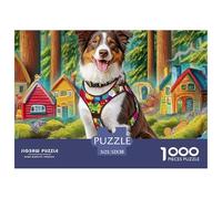 Sheepdog Puzzle Della Galleria D'Arte - 1000 Pezzi Con Immagini Che Ispirano E Meravigliano - Il Regalo Di Festa Che Piace A Tutti 52x38cm/1000pcs