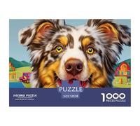 Sheepdog Puzzle Ispirato Ai Capolavori Dei Musei - 1000 Pezzi Con Immagini D'Arte Di Profondo Impatto Visivo - Per Divertirsi E Regalare, Consigliato 14+ 52x38cm/1000pcs