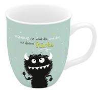 Sheepworld H:PPY life Monster Stark - Tazza da caffè in porcellana, 10 cl | regalo di compleanno, fidanzata | 74738