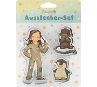 Sheepworld Set di stampini Anouk | Stampini per biscotti, Anouk, Affi e Pinguino, ricetta sul retro | Regalo per bambini, ragazzi, ragazze, Natale, compleanno | 73953