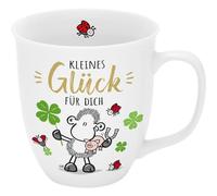 Sheepworld Tasse mit Golddruck Kleines Glück für dich
