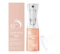 Sheer Body Mist Protezione Solare,Infuso Con Olio Scintillante Per Il Corpo,Nebbia Idratante, Idrata, Dona Alla Pelle Una Finitura Luccicante, Leggera, Rapida Assorbimento