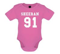 Sheeran 91 - Bambino T-Shirt / Body - Ed 1991 Ventola Tour Love Musica Concerto