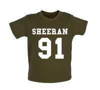 Sheeran 91 - Bambino T-Shirt / Body - Ed 1991 Ventola Tour Love Musica Concerto