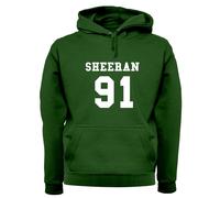 Sheeran 91 - Felpa Per Adulti - Ed 1991 Fan Tour Love Music Gig Musician
