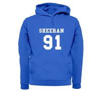 Sheeran 91 - Felpa Per Adulti - Ed 1991 Fan Tour Love Music Gig Musician