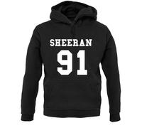 Sheeran 91 - Felpa Per Adulti - Ed 1991 Fan Tour Love Music Gig Musician