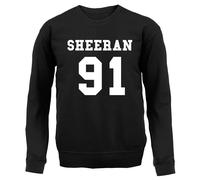 Sheeran 91 - Felpa Per Bambini - Ed 1991 Fan Tour Love Music Gig Musician