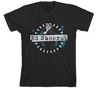 Sheeran ed - T-Shirt # S Black Junior # Dashed Stage Photo