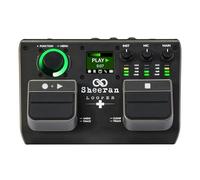 SHEERAN LOOPER + Pedale due tracce per chitarra, basso, tastiere, voce, ecc.; 128 memorie loop, 4 modalità di looping, schermo LCD e interfaccia audio
