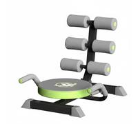 SheerFaring Abdominal Multifunzionale Dotato di Seduta Ergonomica Rullo con Compressione Assistita Supporti Laterali E Materiali Durevoli Adatto per Attività, Verde, Verde Smeraldo