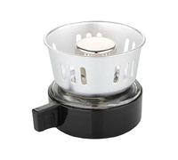 SheerFaring Alcool Lampada in Acciaio con Stoppino Supporto Smontabile Mini Compatto Portatile Ultraleggero Adatto a Campeggio Escursionismo Picnic Casa Ristorant, Lampada ad Alcool