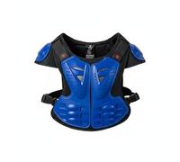 SheerFaring Armatura Bambini Dotata di Protezione Completa per Corpo Placca Torace Supporto Schiena Imbottitura Spalle Materiali Traspiranti Vestibilità , Blu