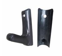 SheerFaring Barbell Rack Ganci Squat Rack Porta Bilanciere Supporto Pesi Attacco Universale con Imbottitura Antigraffio Acciaio, Singolo Strato, 52 160mm, PC