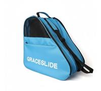 SheerFaring Borsa per Pattini Custodia Porta Pattini Borsa Sportiva Sacca Porta Casco Borsa Attrezzatura con Fondo Rinforzato Antivibrazione E Scomparti Separati, Blu