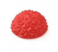 SheerFaring Children Massage Ball Disco Sensoriale Massaggio Profondo Stimola La Consapevolezza Corporea con Appoggio Ergonomico in PVC Resistente Adatto a, Array, Rosso Brillante