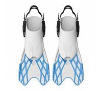 SheerFaring da Nuoto a Piede Regolabili Materiale PP con Fibbia Aggiornata Tasca Confortevole Tallone Facile da Regolare Suola Antiscivolo Propulsione Stabile