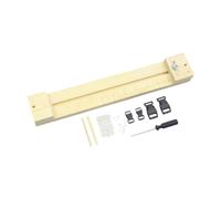SheerFaring Jig per Braccialetti Strumento per Tessitura Telaio Regolabile Kit per Gioielli Attrezzo per Polsini in Legno per Intrecciare Corde Adatto per, Long Maker Senza Perni
