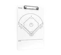 SheerFaring Lavagna Cancellabile a Secco per Baseball, Assistente Didattico Portatile, Tabellone per La Formazione di Baseball