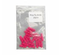SheerFaring Materiale per Esche da Pesca Mop Fly Corpo Esca Filato Chenille Trama Sofisticata Aspetto Offuscato in Acqua per Costruire Corpi di Ninfe Vermi Grub