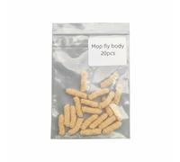 SheerFaring Materiale per Esche da Pesca Mop Fly Corpo Esca Filato Chenille Trama Sofisticata Aspetto Offuscato in Acqua per Costruire Corpi di Ninfe Vermi Grub