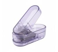 SheerFaring Perforatore Carta Mini Portatile Compatto Perforatore Manuale Un Foro Scomparto Coriandoli Corpo Chiaro Metallo Plastica Adatto per Studenti Impiegati, Viola
