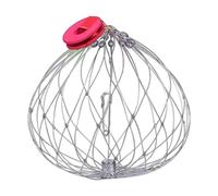 SheerFaring Rete, Gabbia Portatile Realizzata in, Riutilizzabile, Automatica, Gabbia da Pesca per Gamberi di Fiume, Fiumi Costieri, Rete Sparsa da 52 Cm