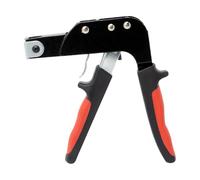 SheerFaring Rivettatrice Manuale per Ancoraggi a Cavo Professionale Strumento di Regolazione Dell'ancoraggio Portatile Attrezzo per Progetti di Officina, Arancione E Nero