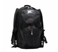 SheerFaring Roller Skate Carrier Borsa Zaino Pattini Progettato per Attrezzature Ampio Scomparto Comfort Trasporto Tracolla Adatto a Ragazzi Allenamenti Escursioni, Black, L