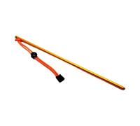 SheerFaring Scuba Diving Pointer Barra Subacquea Alluminio Lega Strumento Sondaggio Fondo Acquatico con Cinturino Portatile Adatto a Subacquei attività Acquatiche, Orangina