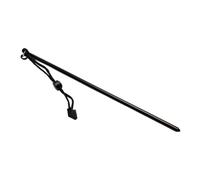 SheerFaring Scuba Diving Pointer Barra Subacquea Alluminio Lega Strumento Sondaggio Fondo Acquatico con Cinturino Portatile Adatto a Subacquei attività Acquatiche, Nero