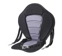 SheerFaring Sedile per Canoa con Cuscino per Kayak E Pesca, Schienale Regolabile, Grigio