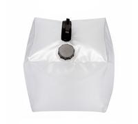 SheerFaring Serbatoio Idrico Pieghevole da 20L con Struttura Flessibile E Pratica Tanica Portatile in PVC Trasparente con Doppia Impugnatura Bilanciata per Picnic Auto Campeggio E Attività All'aperto
