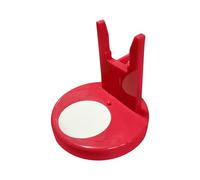 SheerFaring Supporto Colla a Caldo Multifunzione Porta Colla a Caldo Portatile Base Stabile Leggera in PP Portaoggetti da Tavolo Organizzatore Attrezzi per Fai, Rosso