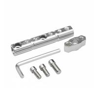 SheerFaring Supporto Specchio Fissaggio Prolunga Staffa Montaggio Versatile Alluminio Ad Alta Resistenza Praticità Montaggio su Elettriche , Argento