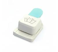 SheerFaring Tag Embosser Creatore Etichette Punzonatrice Carta Fustellatrice per Etichette Taglio E Punzonatura in Un Solo Passaggio Materiale Plastica Metallo, 3-Triangolo
