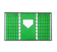SheerFaring Tappeto con Linee di Confine | Struttura Resistente all'Usura, Tappeto da Battuta per Baseball, namento in Giardino,