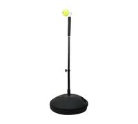 SheerFaring Tennis Allenatore Tennis Portatile Rebounder Realistico Collo Acciaio a Molla Altezza Regolabile Base Riempibile Strumento Pratica Individuale Adatto, Trainer Rotabile
