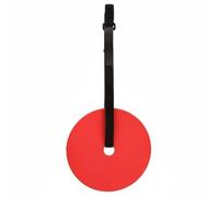 SheerFaring Training Target Bersaglio Allenamento Calcio Disco Precisione Obiettivo Porta Target Cintura in Nylon a Elevata Aderenza per Lunghezza Regolabile E, Rosso