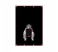 SheerFaring Training Target Bersaglio per Batting Cage Pannello Strike Zone Schermo Allenamento Lanci Rete Bersaglio PVC Ispessito Antiurto Installazione con Clip