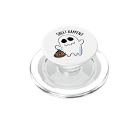Sheet Happens Funny Ghost Pun PopSockets PopGrip per MagSafe
