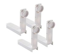 Sheet Holders for Corners - Heavy Duty Elastic Bands, Strong Clip Mechanism, Anti Slip Locking System, Stretchable Fit Design | Bed Sheet Retainer, Mattress Holder Straps, Bedding Fixer, Hotel