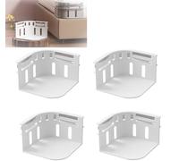 Sheet Holders - Secure Bed Sheets Firmly in Place, 2025 New Sheet Holders for Bedding, Bed Sheet Holder Straps, Secure Bed Sheets Firmly in Place, Fits All Mattress, Easy Lock Design Reusable (White)