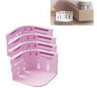 Sheet Holders - Secure Bed Sheets Firmly in Place, 2025 New Sheet Holders for Bedding, Bed Sheet Holder Straps, Secure Bed Sheets Firmly in Place, Fits All Mattress, Easy Lock Design Reusable (Pink)
