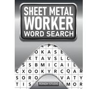 Sheet Metal Worker Word Search: Sheet Metal Worker Related Terms Themed Puzzle Book
