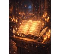 Sheet Music Notebook: Enchanted Music Library Theme: Music manuscript paper with 12 staves per page for songwriting, notation, and composition