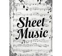 Sheet Music Sketchbook for Developing Musical Themes and Motifs