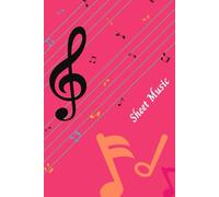 Sheet Music Spark lights my creativity with chords that echo through time now, 6" x 9", 155 Pages