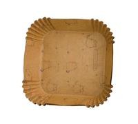 Sheet per rivestimenti di carta friggitrice - carta per pergamena non disponibile e leggera portatile | Frigliera ad aria duratura, fodere per alimenti resistenti al calore per cuocere a piroscafo a f