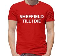 Sheffield fino A I Die - T-Shirt - United FC Mercoledì Lame Gufi Amore